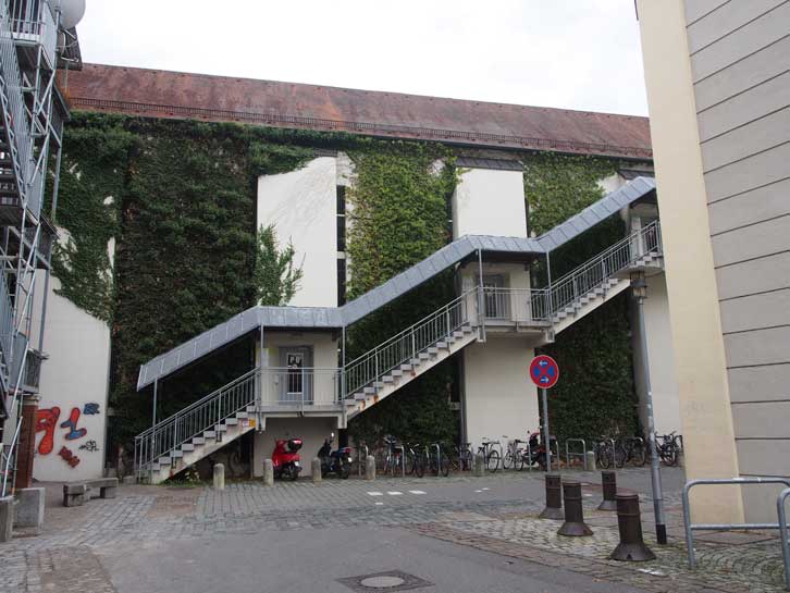 Parkhaus in Tübingen